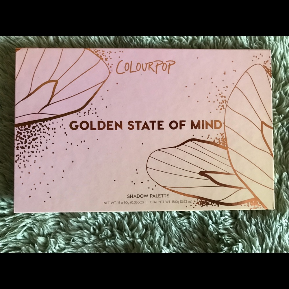 Colourpop Golden State Of Mind palette